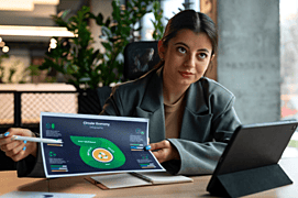 Zoho Cliq interface for secure, integrated team chat and collaboration